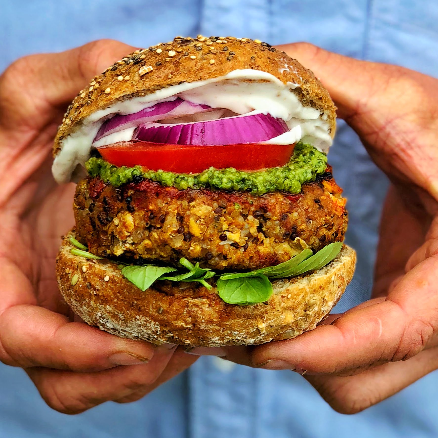 An image of High Protein Burger