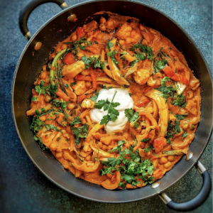 An image of creamy curry sauce