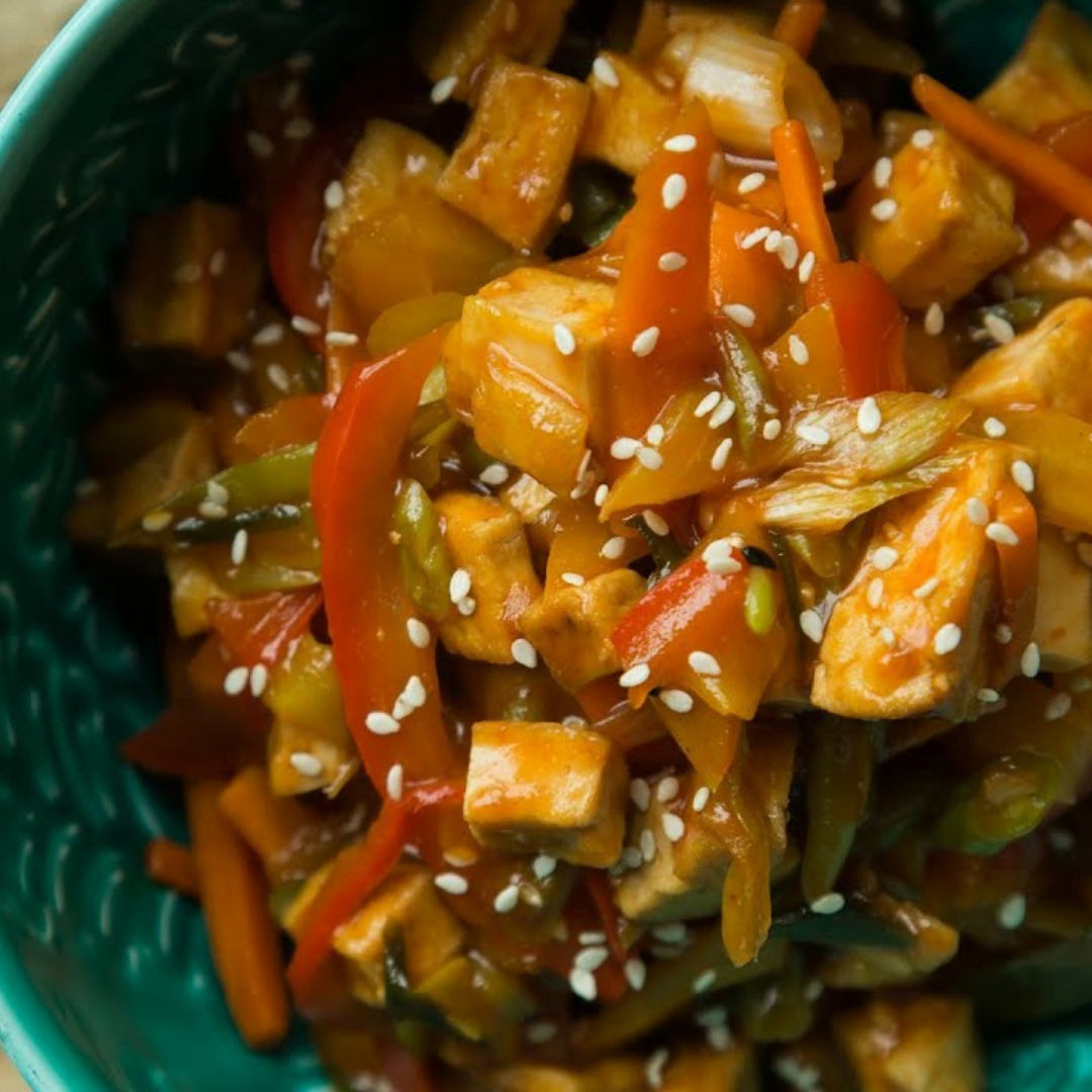 An image of healthy sweet and sour sauce