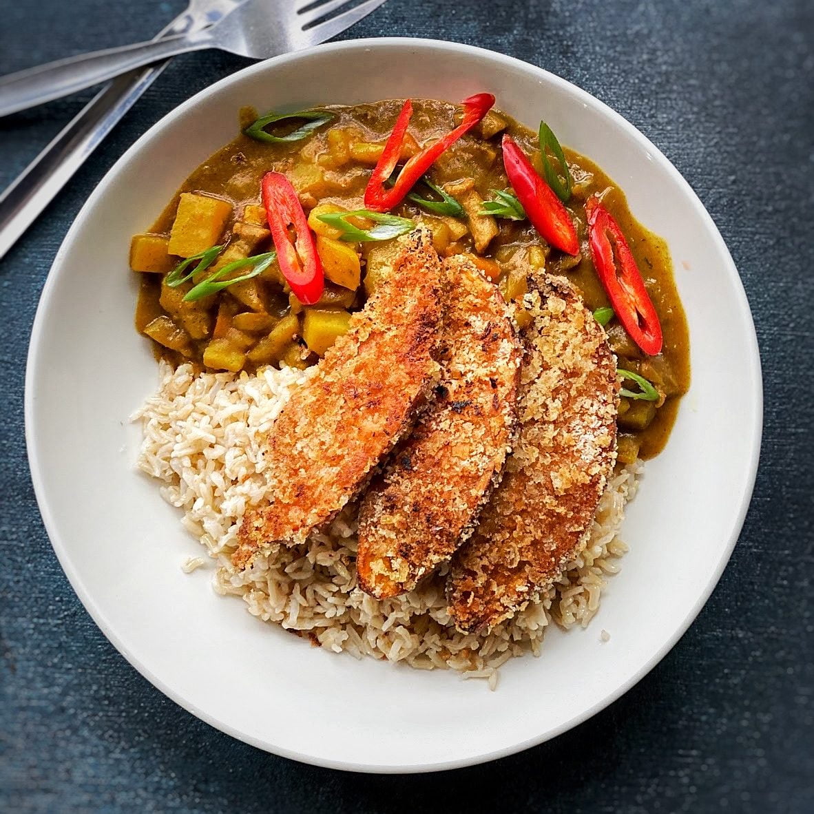 An image of katsu curry