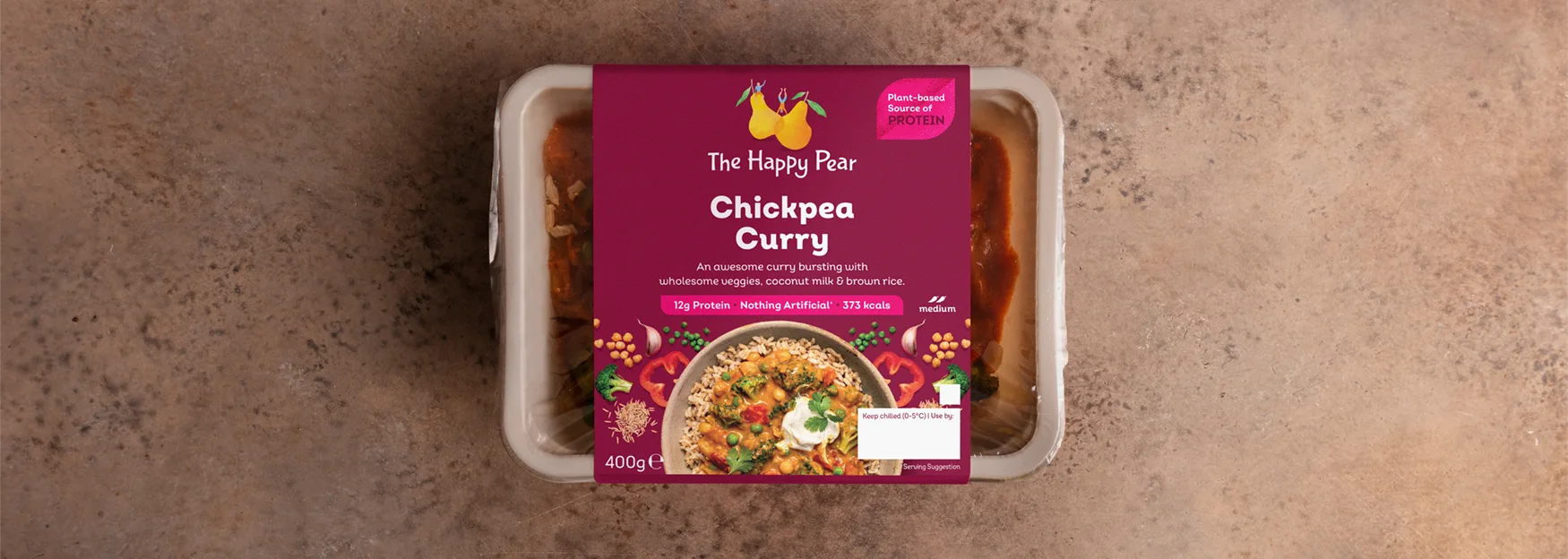 image of the happy pear chickpea curry 