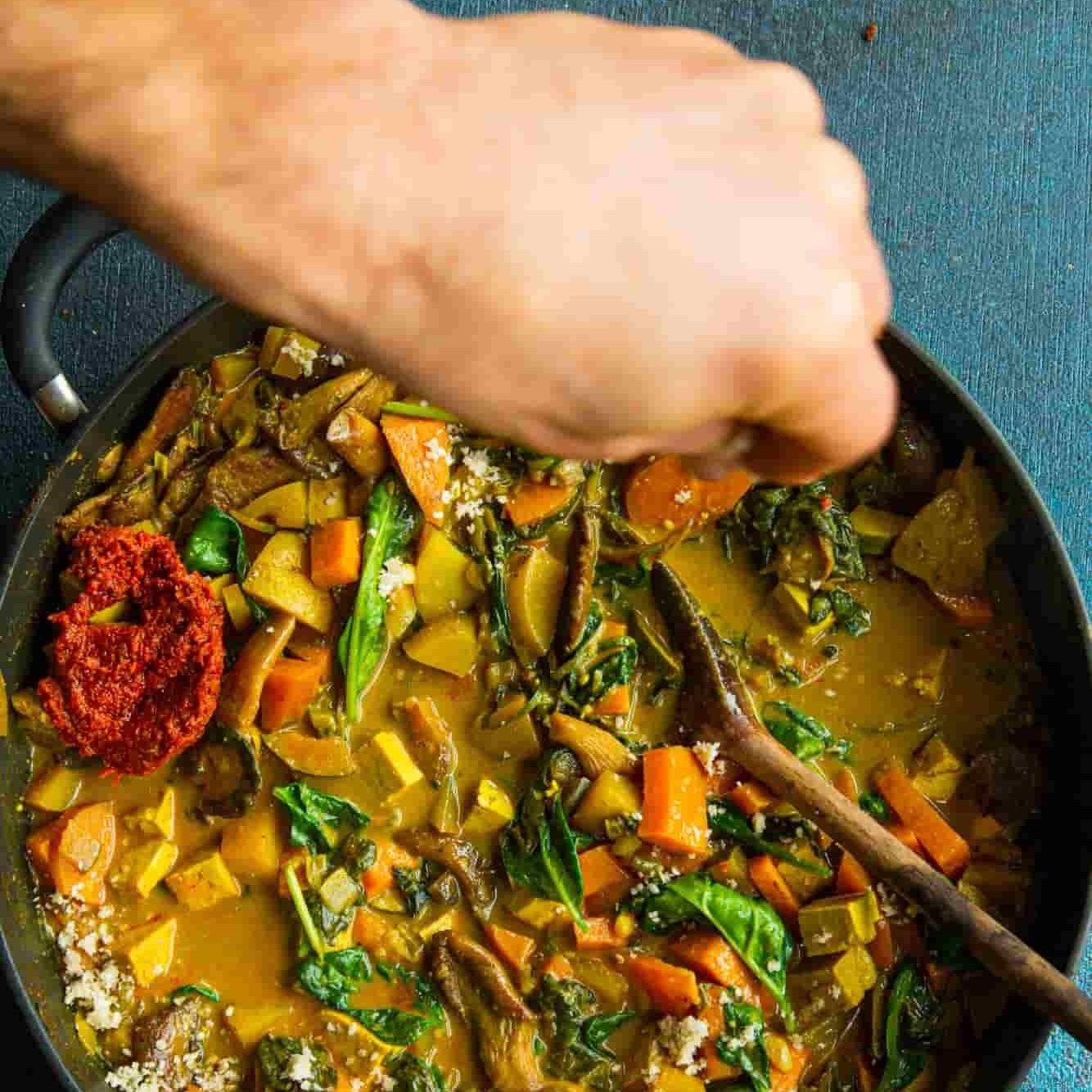 An image of Vietnamese Coconut and Tempeh Curry