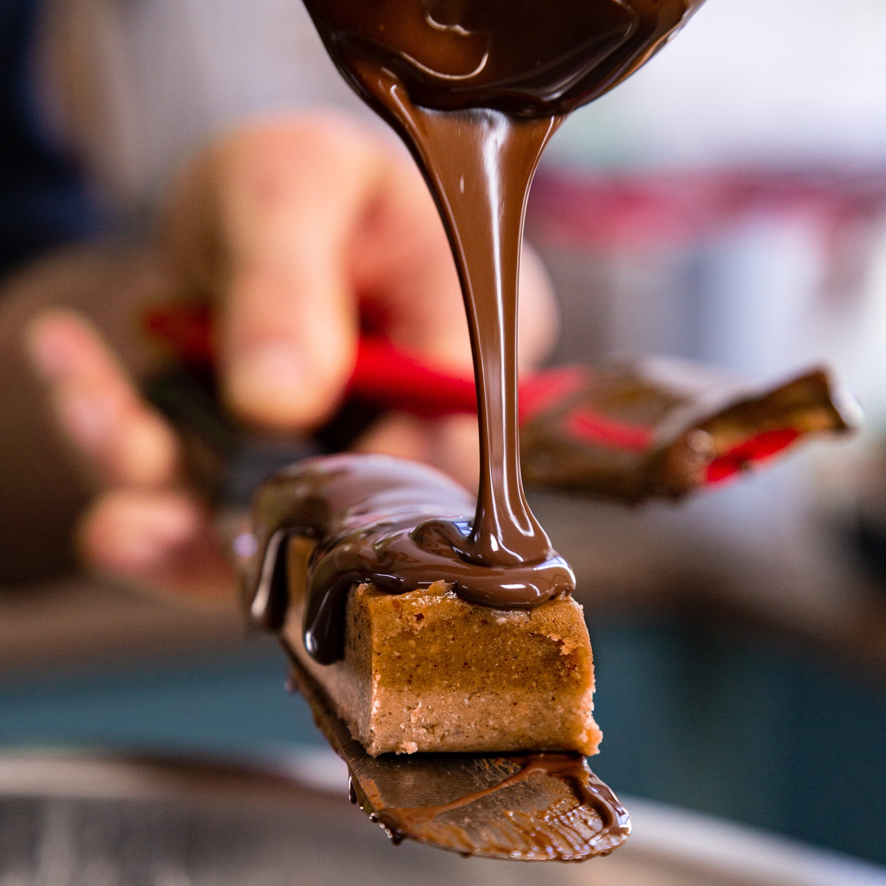 An image of Chocolate salted caramel bars