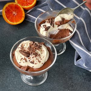 An image of Easy Milk chocolate mousse with orange
