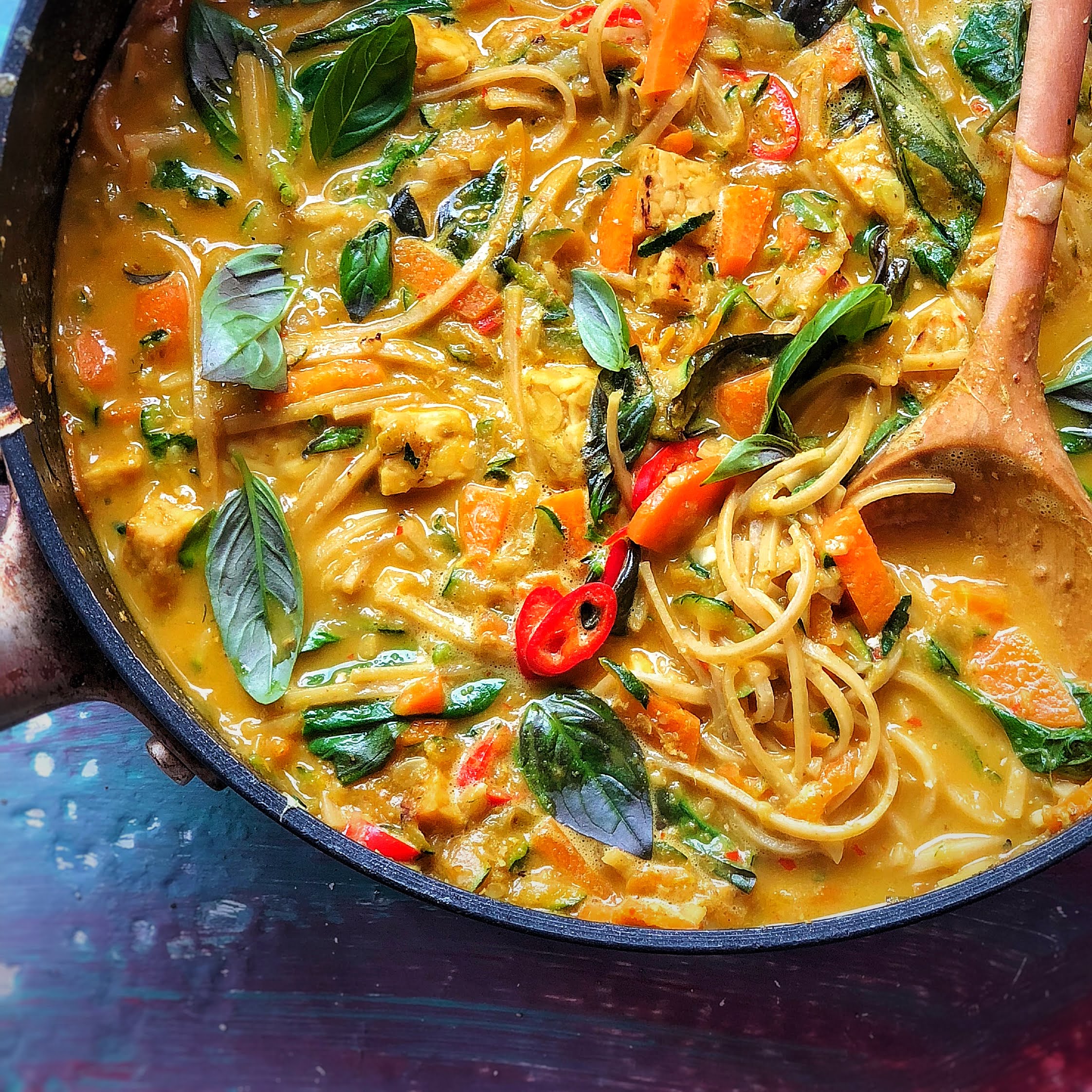 An image of Easy Malaysian Laksa curry