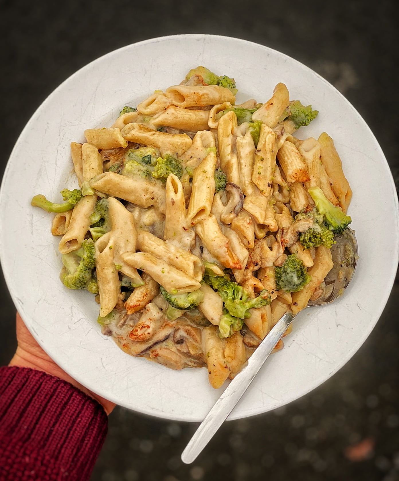 An image of Creamy Mushroom Pasta
