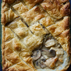 An image of Creamy Mushroom Pie