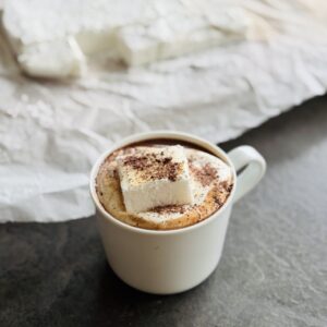 hot chocolate with Vegan Marshmallow