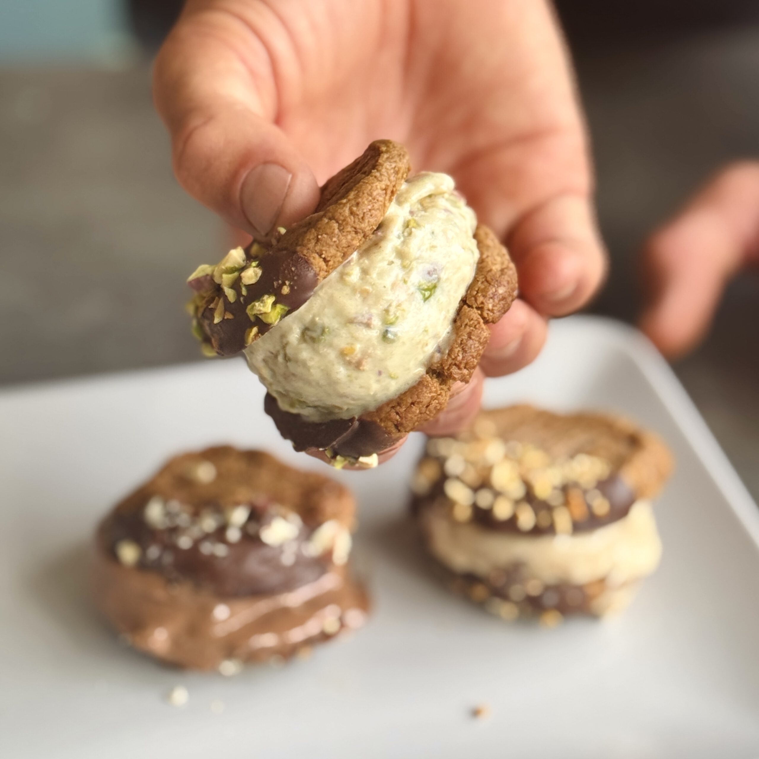 a photo of Ice Cream Sandwiches – 3 Ways (with Cuisinart Freeze Wand)
