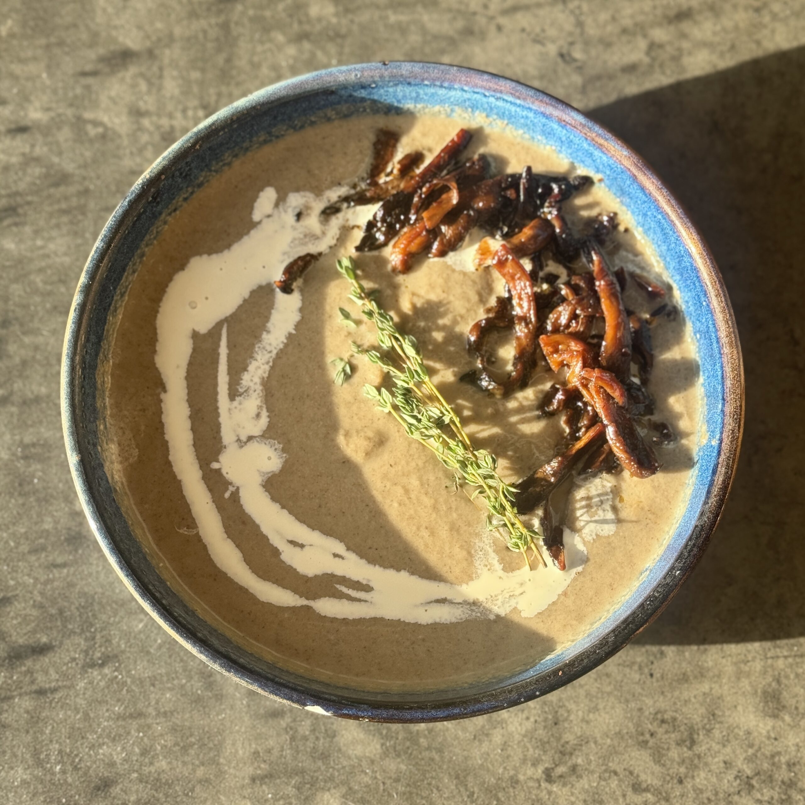 a photo of Cream of Mushroom Soup