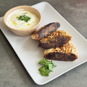 a photo of Plant-Based “Meaty” Arayes