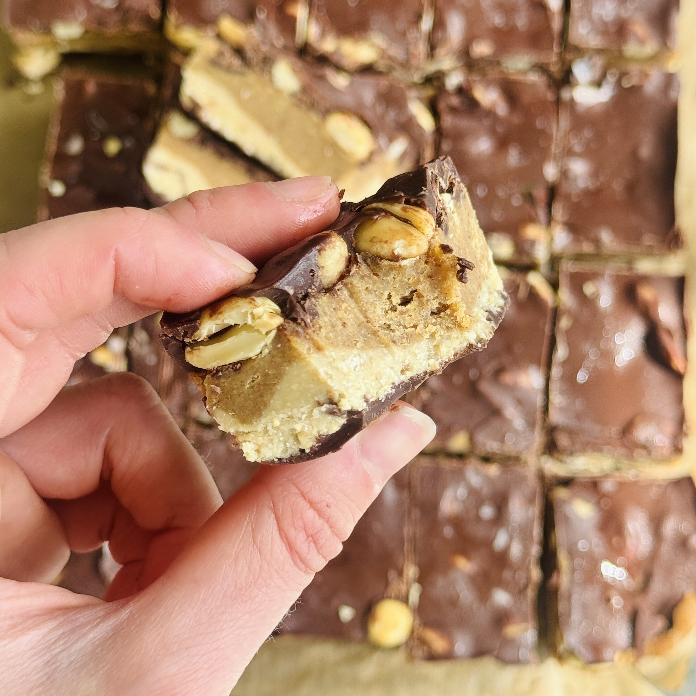 a photo of Healthier Snickers Ice Cream Bars