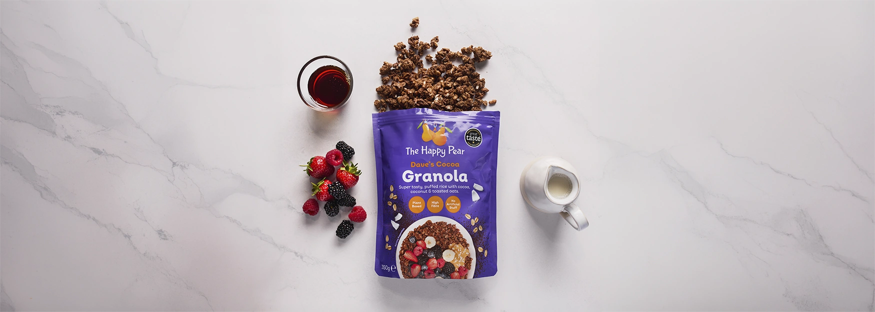 An image of Dave's cocoa granola