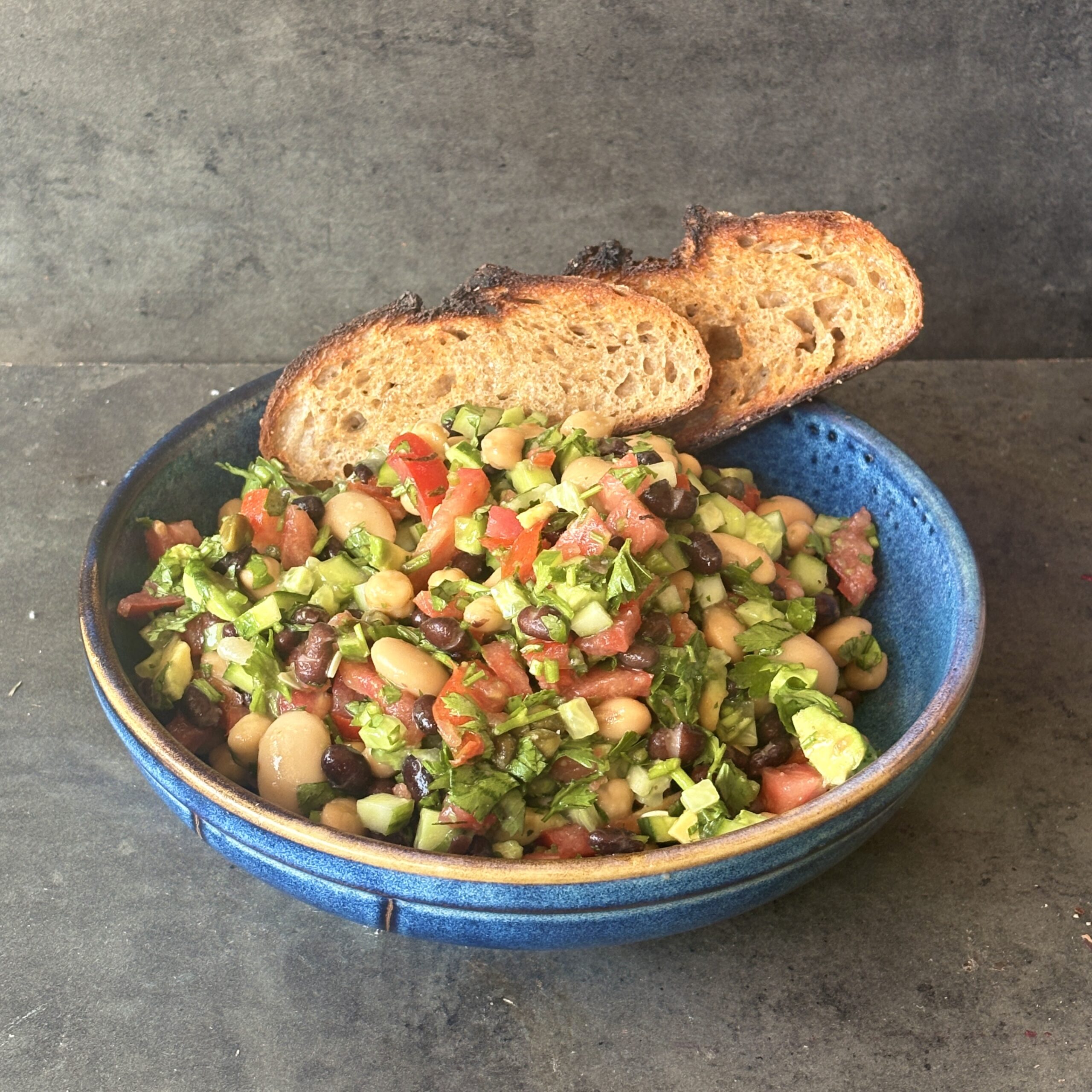 a photo of High Protein Bean Salad